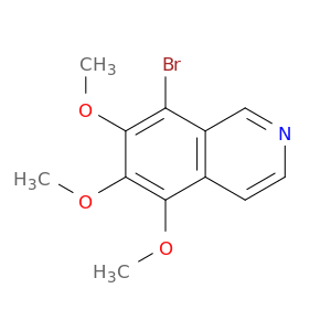 Isoquinoline, 8-bromo-5,6,7-trimethoxy-