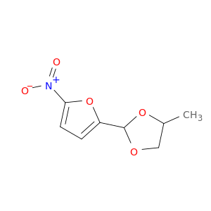 1,3-Dioxolane, 4-methyl-2-(5-nitro-2-furanyl)-