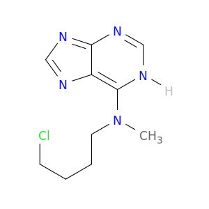 1H-Purin-6-amine, N-(4-chlorobutyl)-N-methyl-