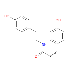 3-(4-hydroxyphenyl)-N-[2-(4-hydroxyphenyl)ethyl]prop-2-enamide