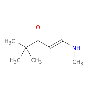 1-Penten-3-one, 4,4-dimethyl-1-(methylamino)-, (E)-