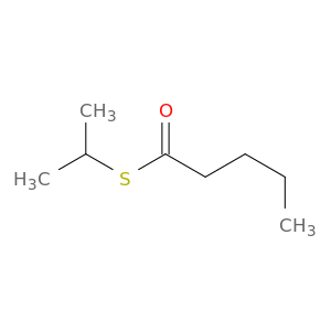 Pentanethioic acid, S-(1-methylethyl) ester