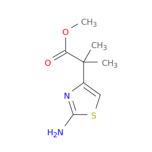 Methyl 2-(2-amino-1,3-thiazol-4-yl)-2-methylpropanoate