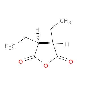 2,5-Furandione, 3,4-diethyldihydro-, trans-