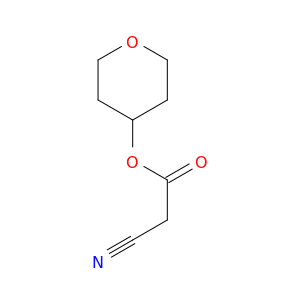 Acetic acid, cyano-, tetrahydro-2H-pyran-4-yl ester