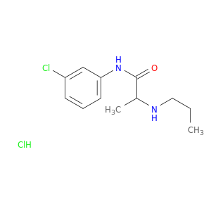 N-(3-Chlorophenyl)-2-(propylamino)propanamide Hydrochloride