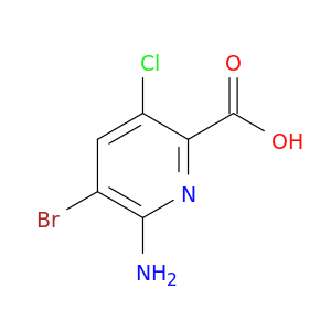 6-Amino-5-bromo-3-chloropyridine-2-carboxylic acid