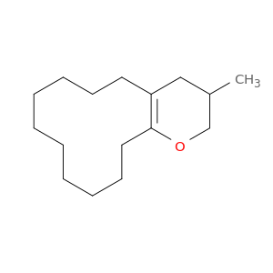 2H-Cyclododeca[b]pyran,3,4,5,6,7,8,9,10,11,12,13,14-dodecahydro-3-methyl-