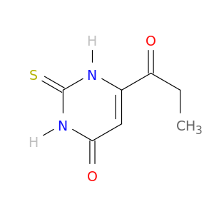 4(1H)-Pyrimidinone, 2,3-dihydro-6-(1-oxopropyl)-2-thioxo-