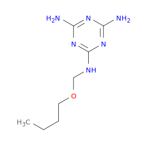 1,3,5-Triazine-2,4,6-triamine, N-(butoxymethyl)-