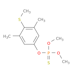 硫代甲酸,O-[3,5-二甲基-4-(甲硫基)苯基]O,O-二甲酯