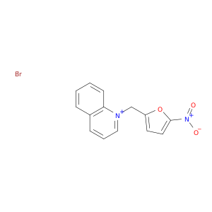 Quinolinium, 1-[(5-nitro-2-furanyl)methyl]-, bromide