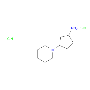 3-(Piperidin-1-yl)cyclopentan-1-amine Dihydrochloride