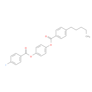 Benzoic acid, 4-fluoro-, 4-[(4-pentylbenzoyl)oxy]phenyl ester