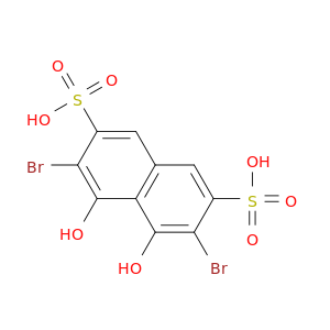 2,7-Naphthalenedisulfonic acid, 3,6-dibromo-4,5-dihydroxy-