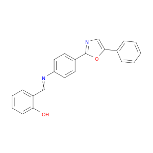 Phenol, 2-[[[4-(5-phenyl-2-oxazolyl)phenyl]imino]methyl]-