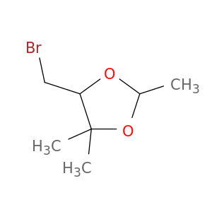 1,3-Dioxolane, 5-(bromomethyl)-2,4,4-trimethyl-