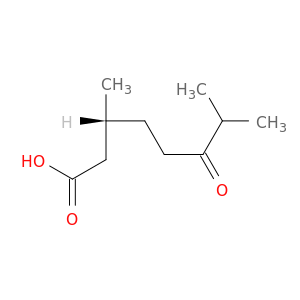 Octanoic acid, 3,7-dimethyl-6-oxo-, (3R)-