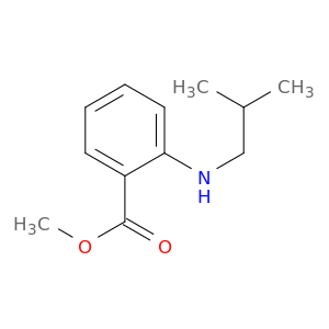 Benzoic acid, 2-[(2-methylpropyl)amino]-, methyl ester