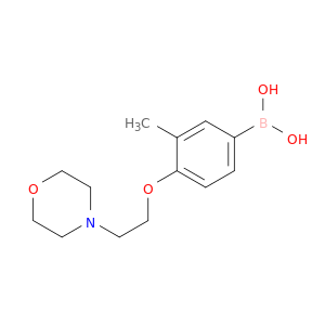 {3-甲基-4-[2-(吗啉-4-基)乙氧基]苯基}硼酸