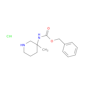 Benzyl (3-methylpiperidin-3-yl)carbamate hydrochloride