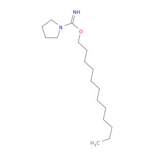 dodecyl pyrrolidine-1-carboximidoate