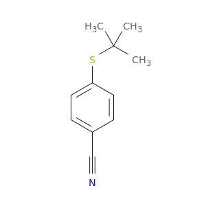 4-(tert-butylsulfanyl)benzonitrile