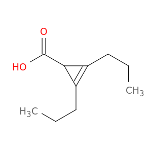 2-Cyclopropene-1-carboxylicacid, 2,3-dipropyl-