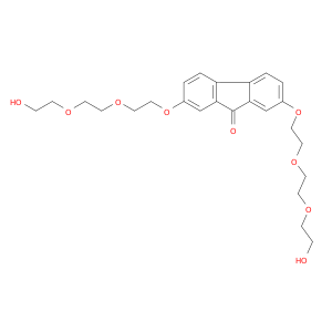 9H-Fluoren-9-one, 2,7-bis[2-[2-(2-hydroxyethoxy)ethoxy]ethoxy]-