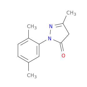 1-(2,5-dimethylphenyl)-3-methyl-4,5-dihydro-1H-pyrazol-5-one