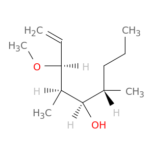1-Nonen-5-ol, 3-methoxy-4,6-dimethyl-, (3S,4R,5R,6S)-