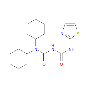 Urea, N-[(dicyclohexylamino)carbonyl]-N'-2-thiazolyl-