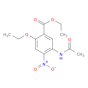 Benzoic acid, 5-(acetylamino)-2-ethoxy-4-nitro-, ethyl ester