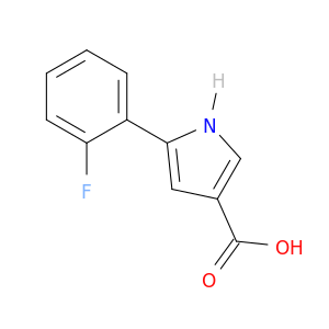 5-(2-氟苯基)-1H-吡咯-3-羧酸