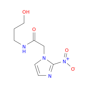 1H-Imidazole-1-acetamide, N-(3-hydroxypropyl)-2-nitro-