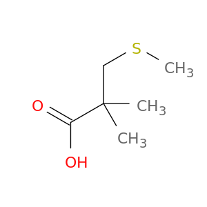 2,2-dimethyl-3-(methylsulfanyl)propanoic acid