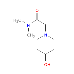 2-(4-Hydroxypiperidin-1-yl)-N,N-dimethylacetamide
