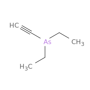 Arsine, diethylethynyl-