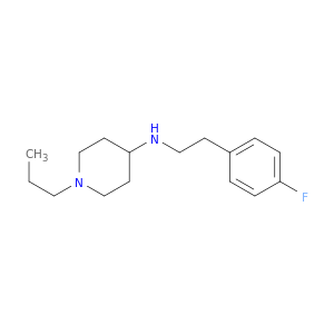 N-[2-(4-fluorophenyl)ethyl]-1-propyl-piperidin-4-amine
