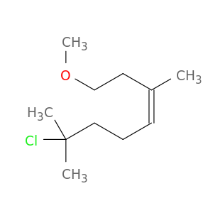3-Octene, 7-chloro-1-methoxy-3,7-dimethyl-, (Z)-
