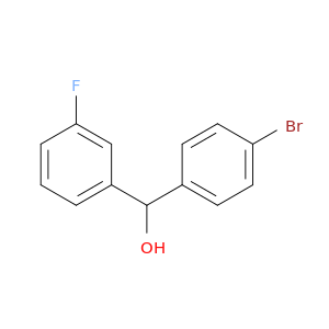 (4-Bromophenyl)(3-fluorophenyl)methanol