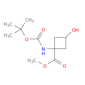 1-{[(叔丁氧基)羰基]氨基}-3-羟基环丁烷-1-羧酸甲酯
