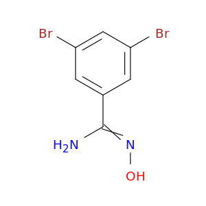 (Z)-3,5-Dibromo-N'-hydroxybenzene-1-carboximidamide