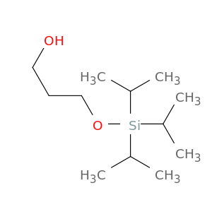 1-Propanol, 3-[[tris(1-methylethyl)silyl]oxy]-