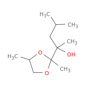 1,3-Dioxolane-2-methanol,a,2,4-trimethyl-a-(2-methylpropyl)-