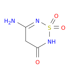2H-1,2,6-Thiadiazin-3(4H)-one, 5-amino-, 1,1-dioxide