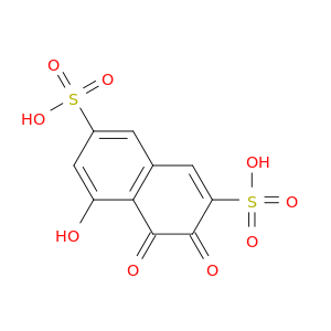 2,7-Naphthalenedisulfonic acid, 3,4-dihydro-5-hydroxy-3,4-dioxo-