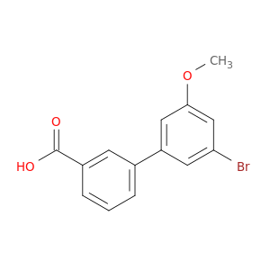 3'-Bromo-5'-甲氧基[1,1'-Biphenyl]-3-羧酸