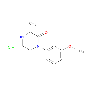 1-(3-Methoxyphenyl)-3-methyl-2-piperazinone Hydrochloride