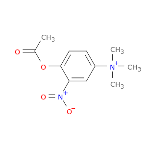 Benzenaminium, 4-(acetyloxy)-N,N,N-trimethyl-3-nitro-